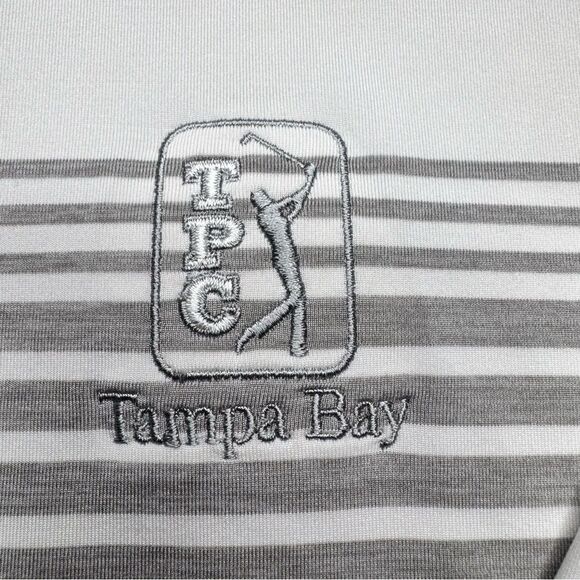 Peter Millar Summer Comfort Mens M Golf Polo Shirt TPC Tampa Bay Performance - Picture 7 of 8